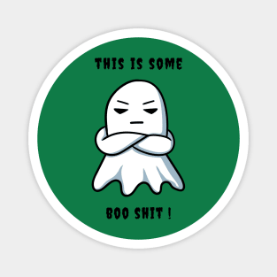 funny ghost t-shirt Magnet